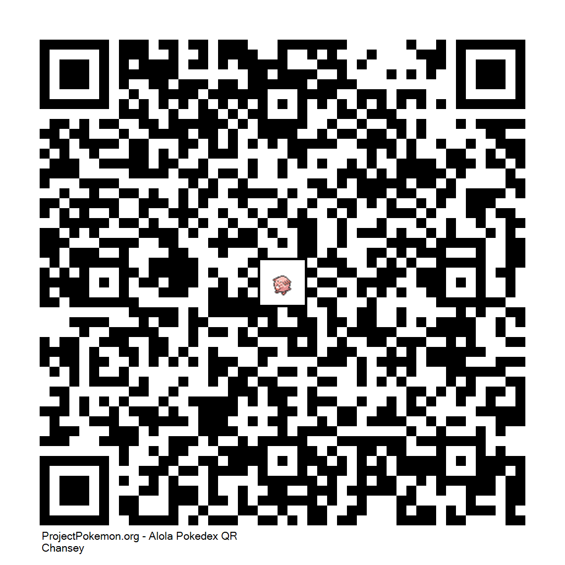 Cdigo QR de Chansey
